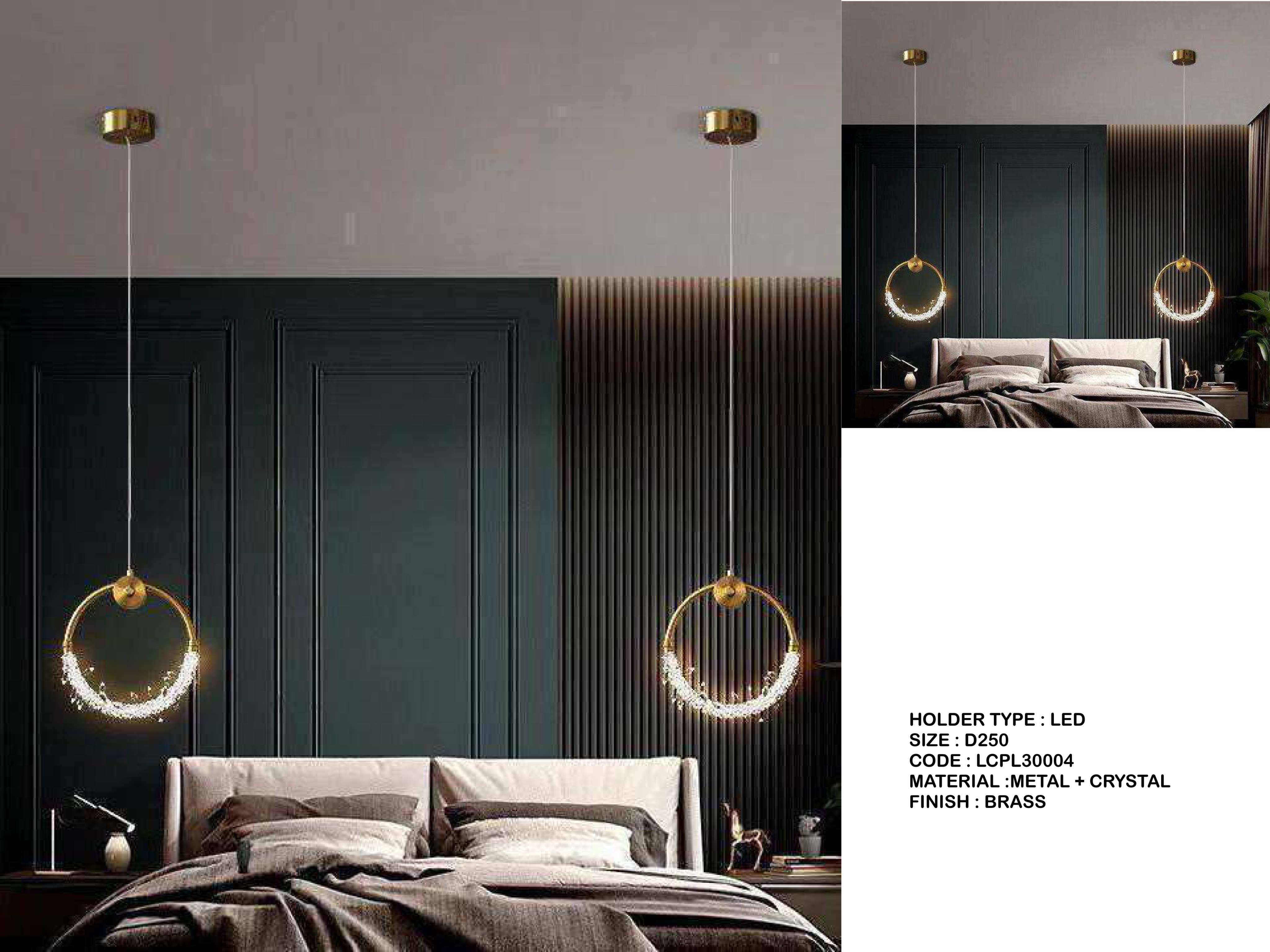 Beyond Lights - Brass Ring Light- LCHL